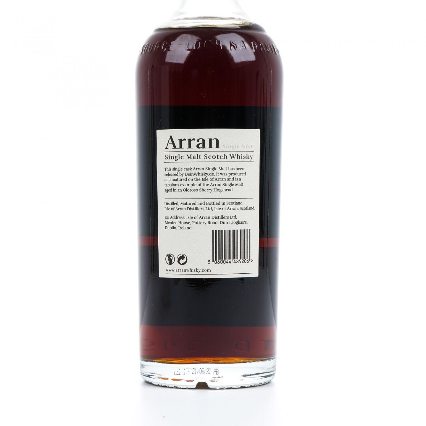 Arran 艾伦 24年 1996-2021 雪莉单桶#1996/784