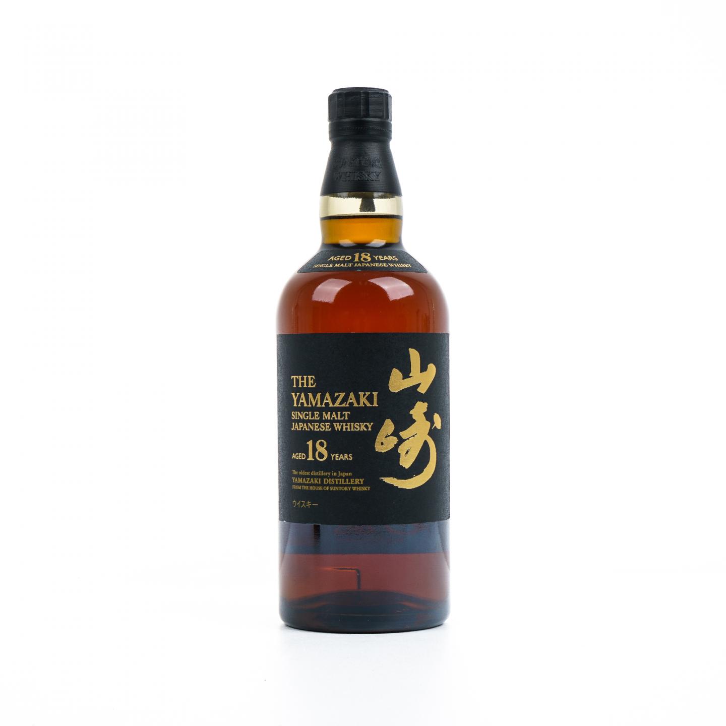 山崎 18年 金字黑标 700ml