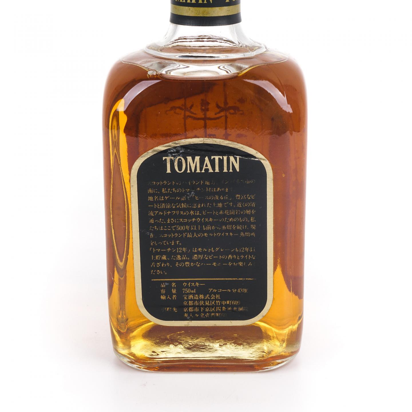 Tomatin 汤马丁 12年 750ml