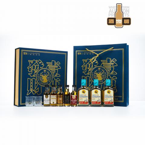 【酒版】罗曼湖/格兰帝 单谷/单麦 随赠2个酒杯 8瓶组