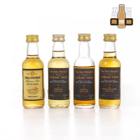【酒版】檀都/高原骑士/Pride of Strathspey GM 50ml*4瓶组