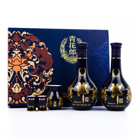 四川郎酒·青花郎 2022 双瓶礼盒装
