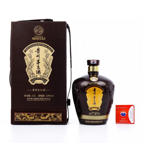 【附X光图】贵州茅台·马年定制酒－经典坛装 2.5L