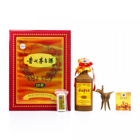 【附X光图】贵州茅台·15年年份酒 2008 礼盒装