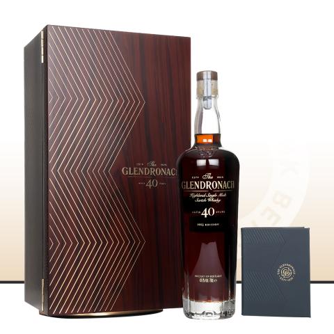 【预售30天 极境之选】GlenDronach 格兰多纳40年陈酿单一麦芽威士忌