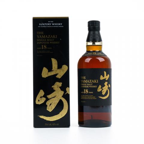 山崎 18年 金字黑标