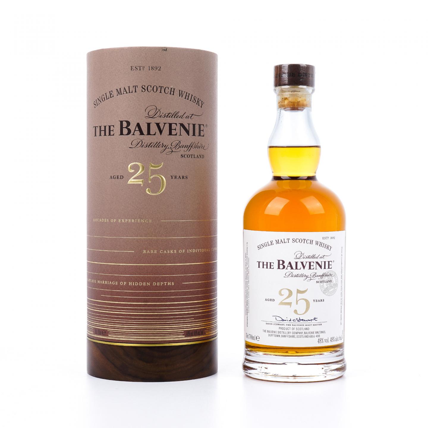 Balvenie 百富 25年 圆筒礼盒
