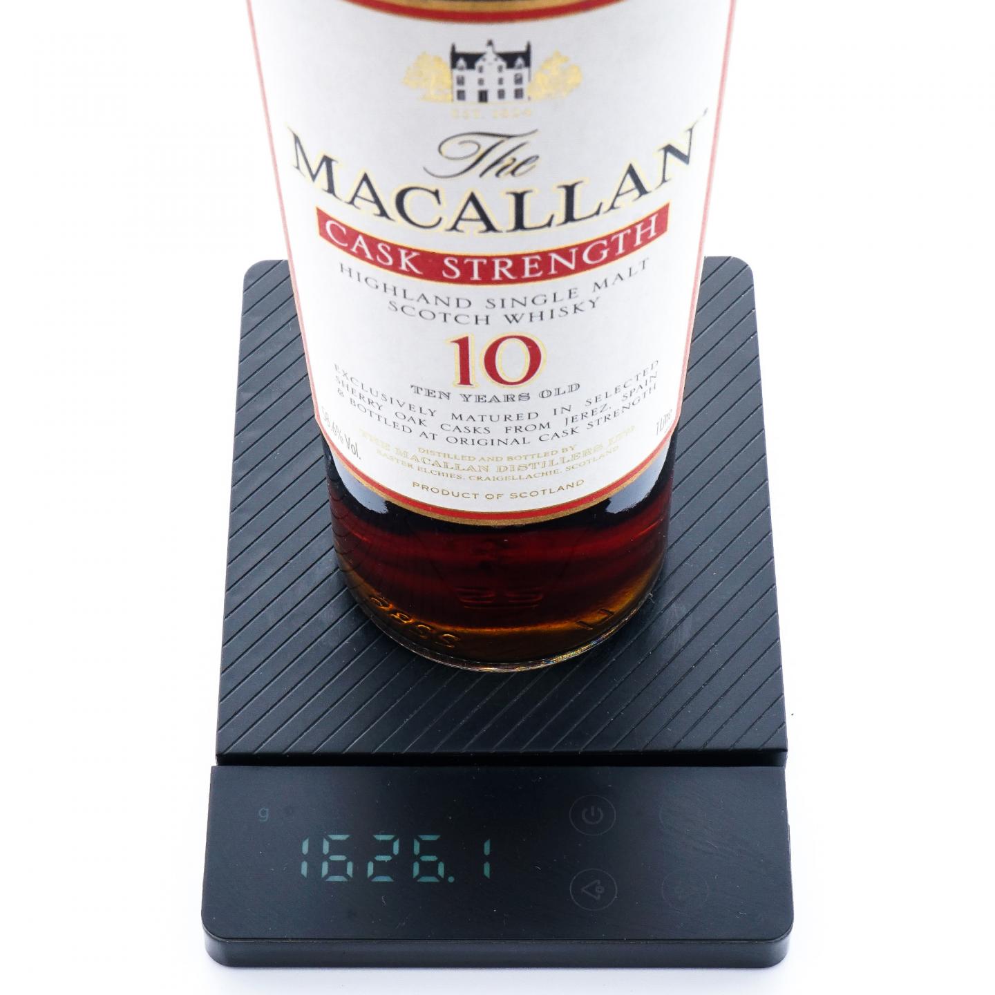 Macallan 麦卡伦 10年 桶强 1升装 58.6%vol.