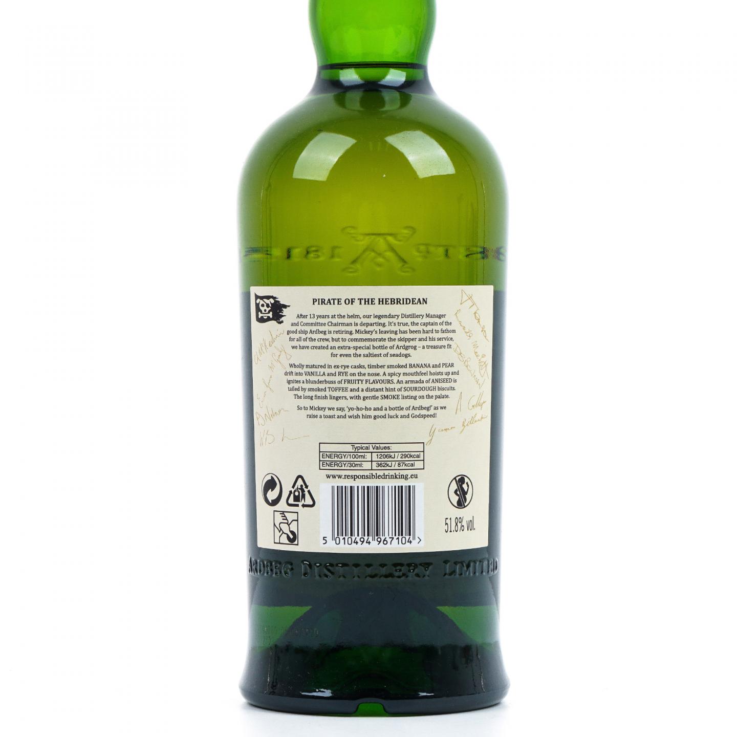 Ardbeg 阿贝 2020 Arrrrrrrdbeg 海盗船长