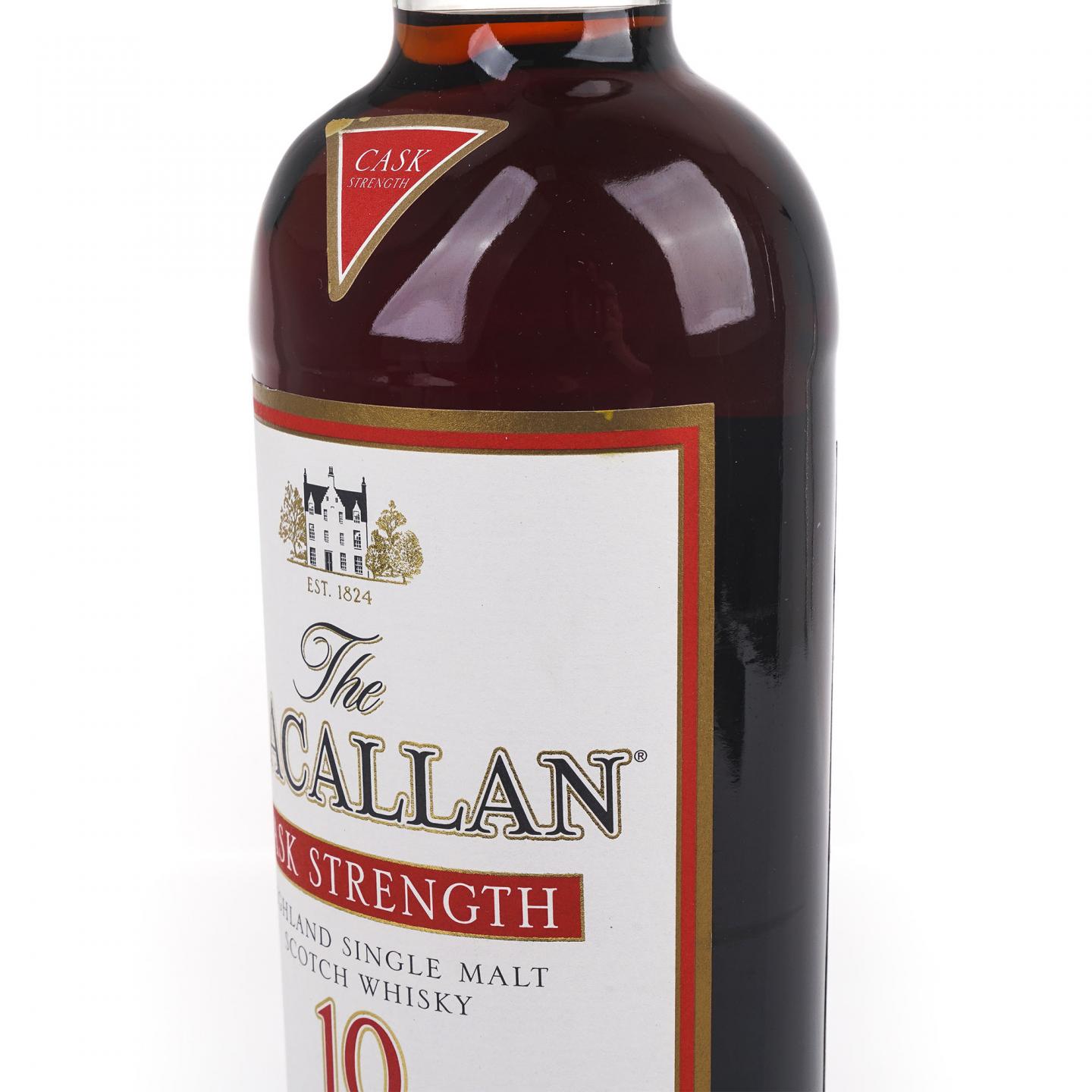 Macallan 麦卡伦 10年 雪莉桶 桶强 1升装 58.6%vol.