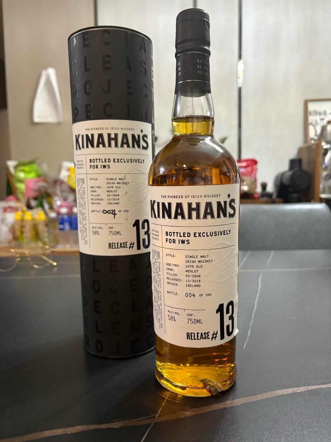 金汉斯10年梅洛单桶2008-2018国行包邮！