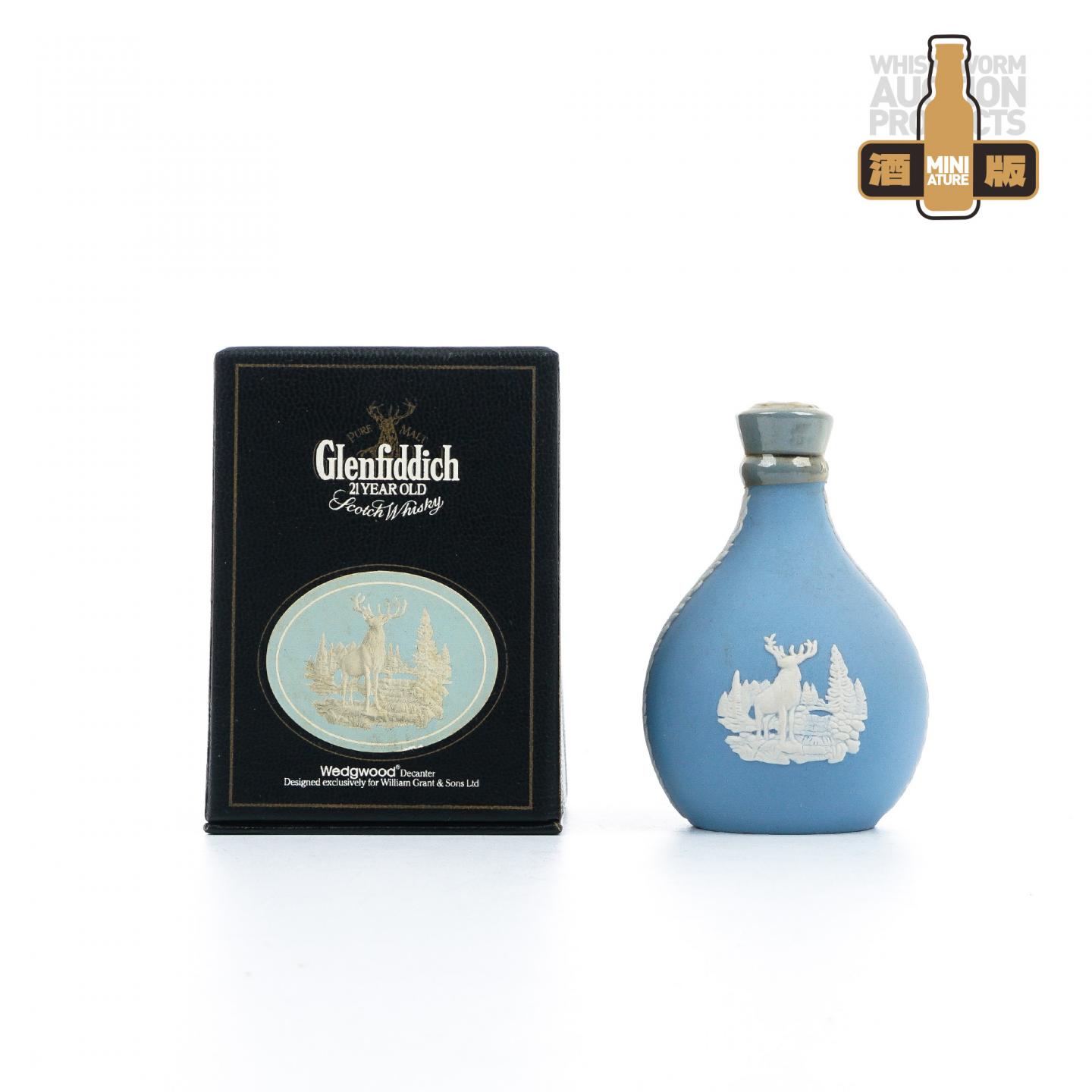 【酒版】Glenfiddich 格兰菲迪 21年 蓝色白鹿瓷瓶