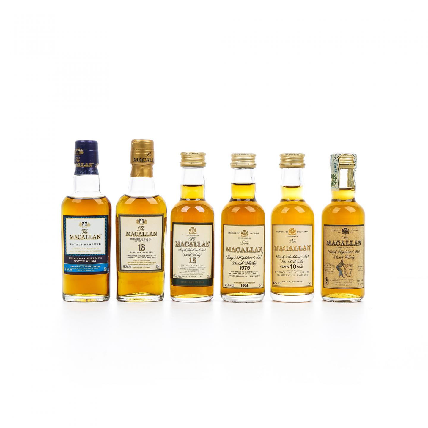 【酒版】Macallan 麦卡伦 6瓶组*50ml