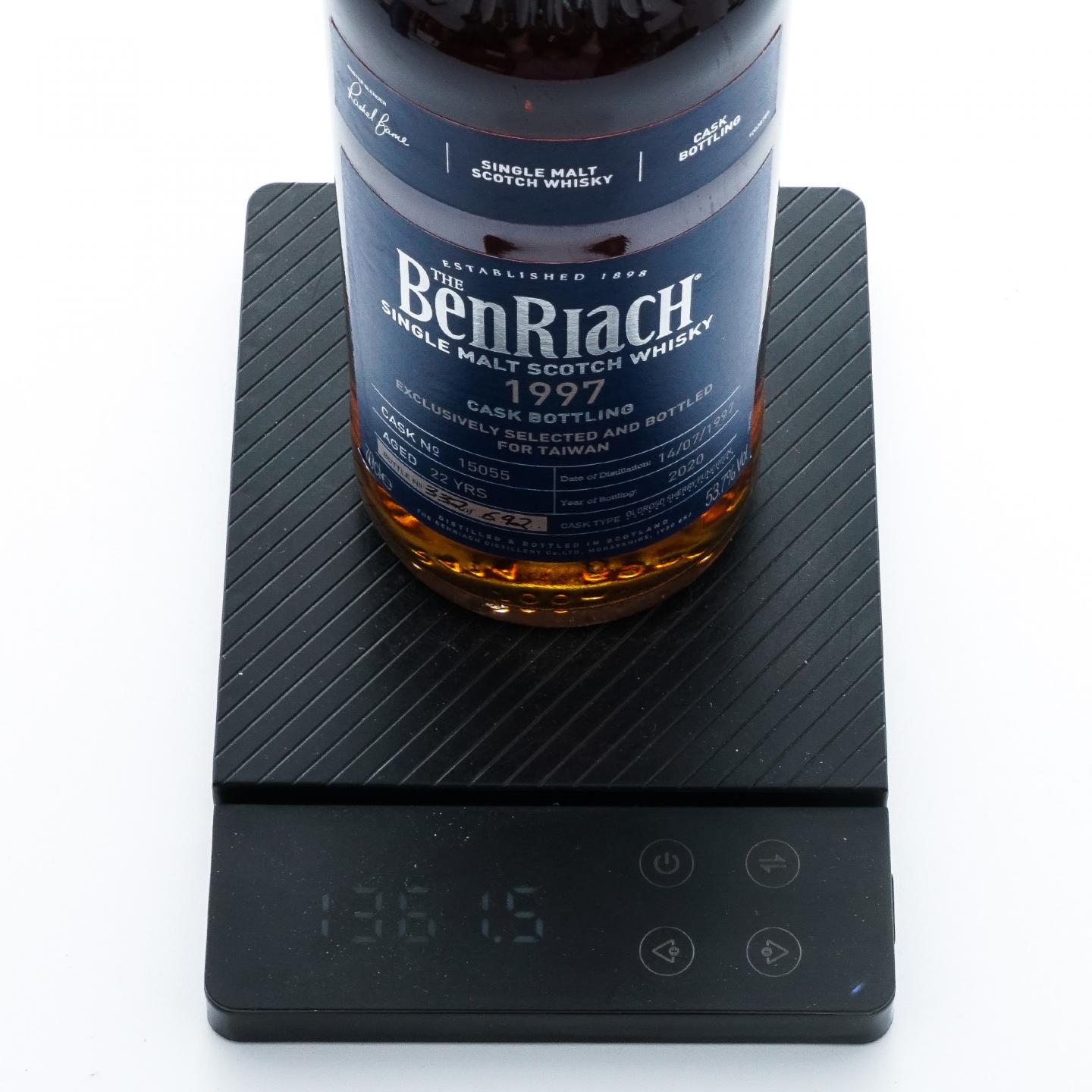 BenRiach 本利亚克 22年 1997-2020 雪莉桶#15055