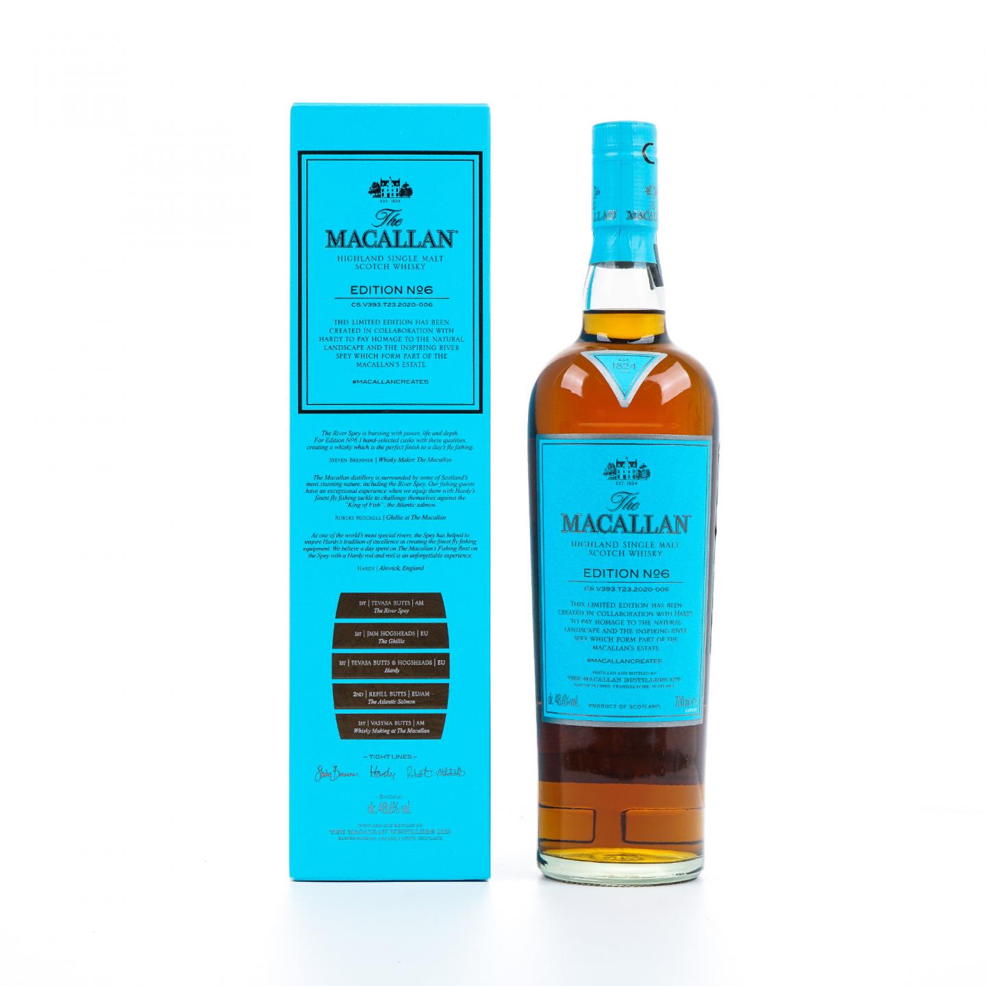 Macallan 麦卡伦 2020 Edition No.6 700ML