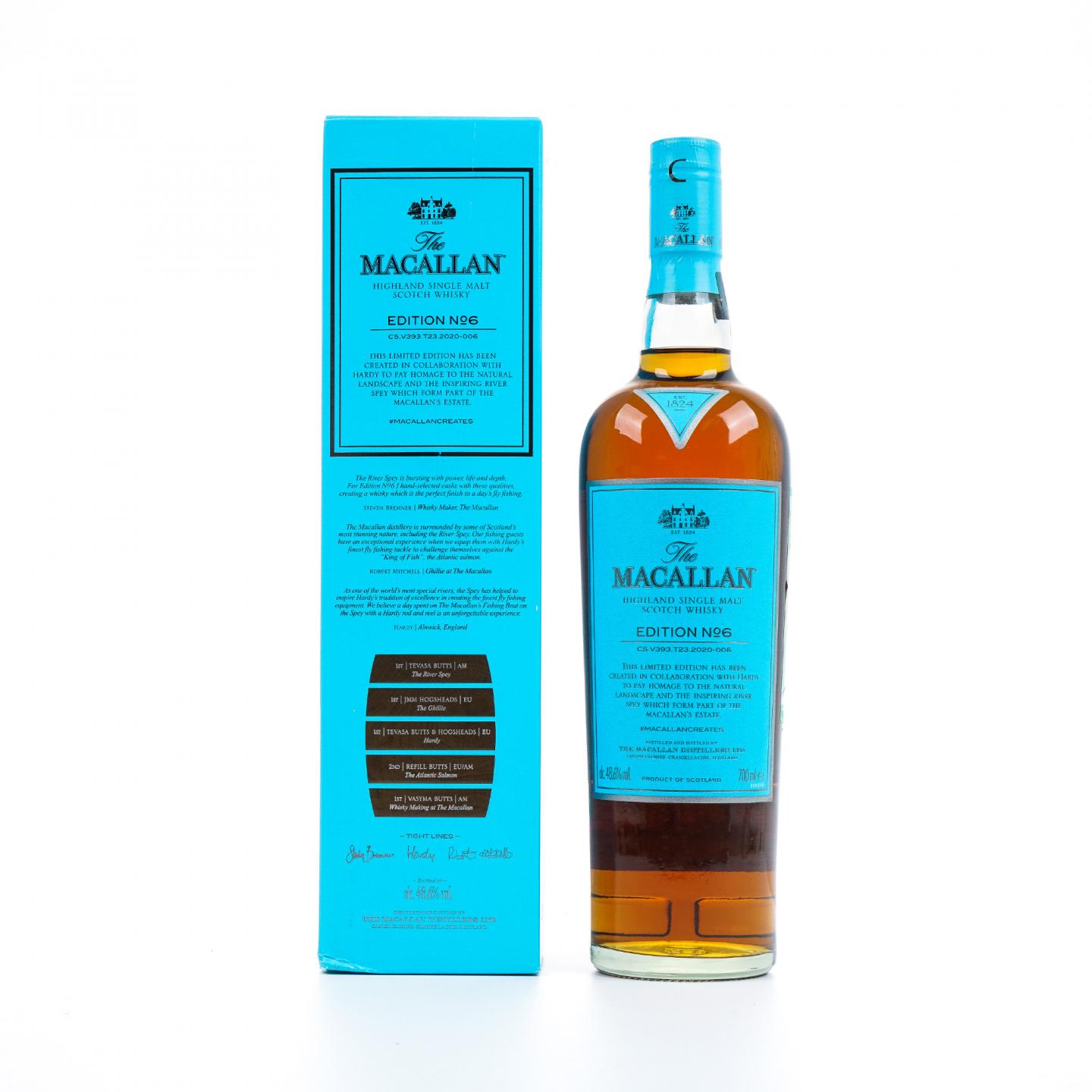 Macallan 麦卡伦 2020 Edition No.6 方盒