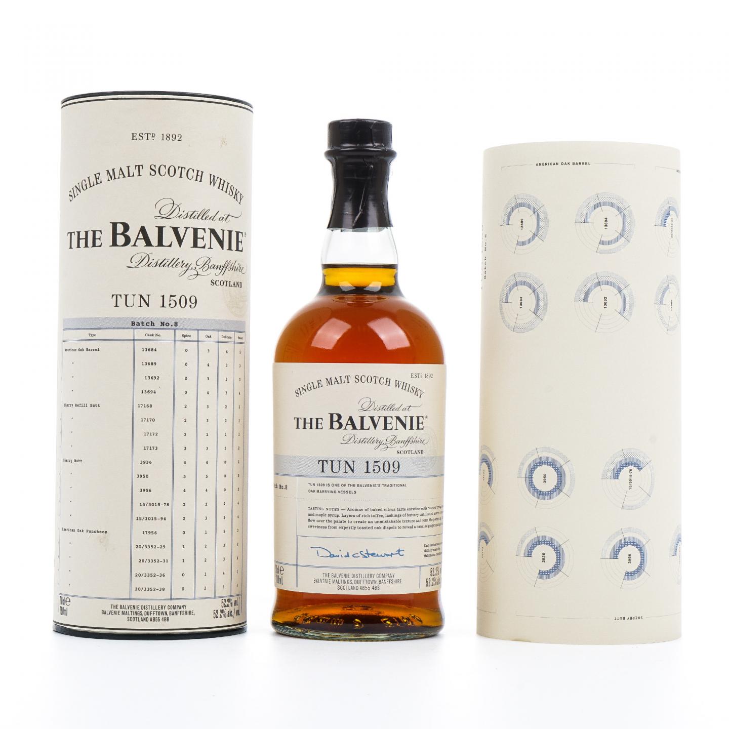 Balvenie 百富 Tun 1509 第8批次 52.2%Vol.