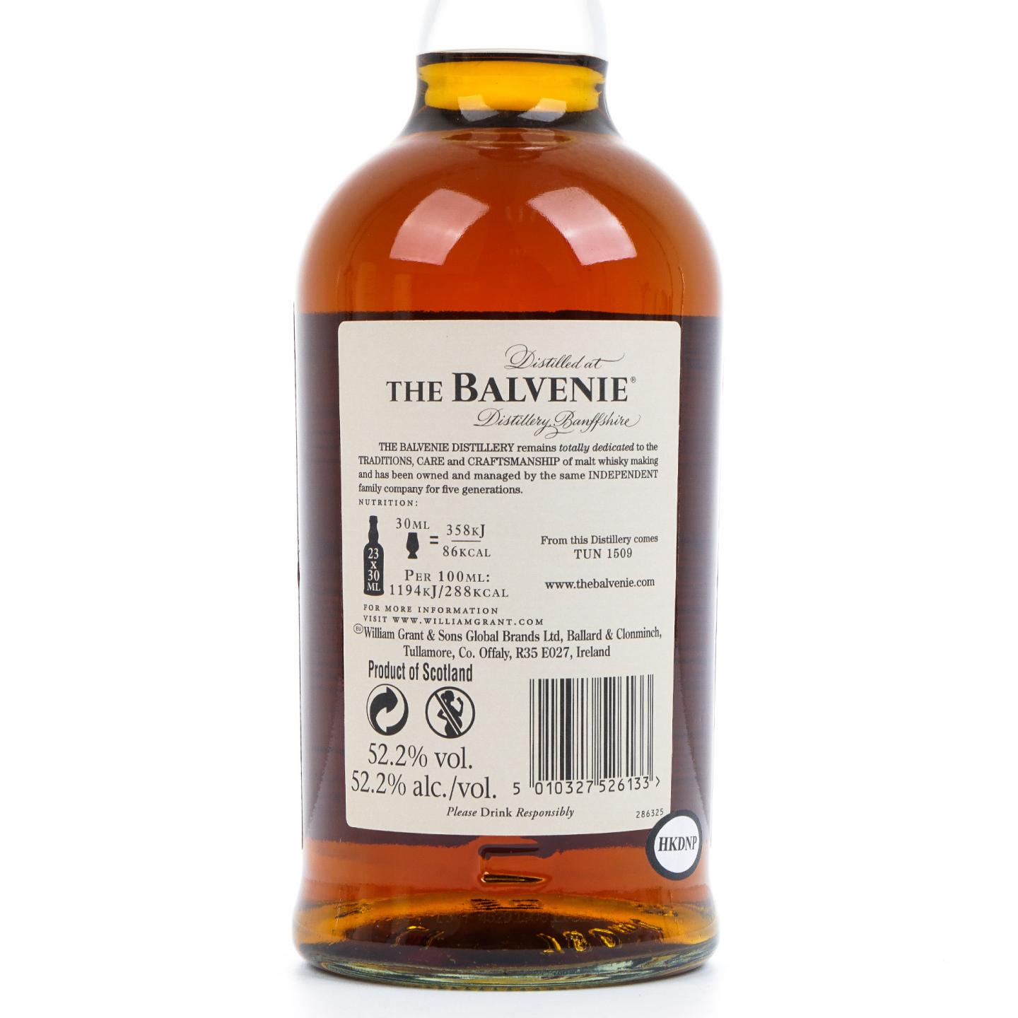 Balvenie 百富 Tun 1509 第8批次 52.2%Vol.