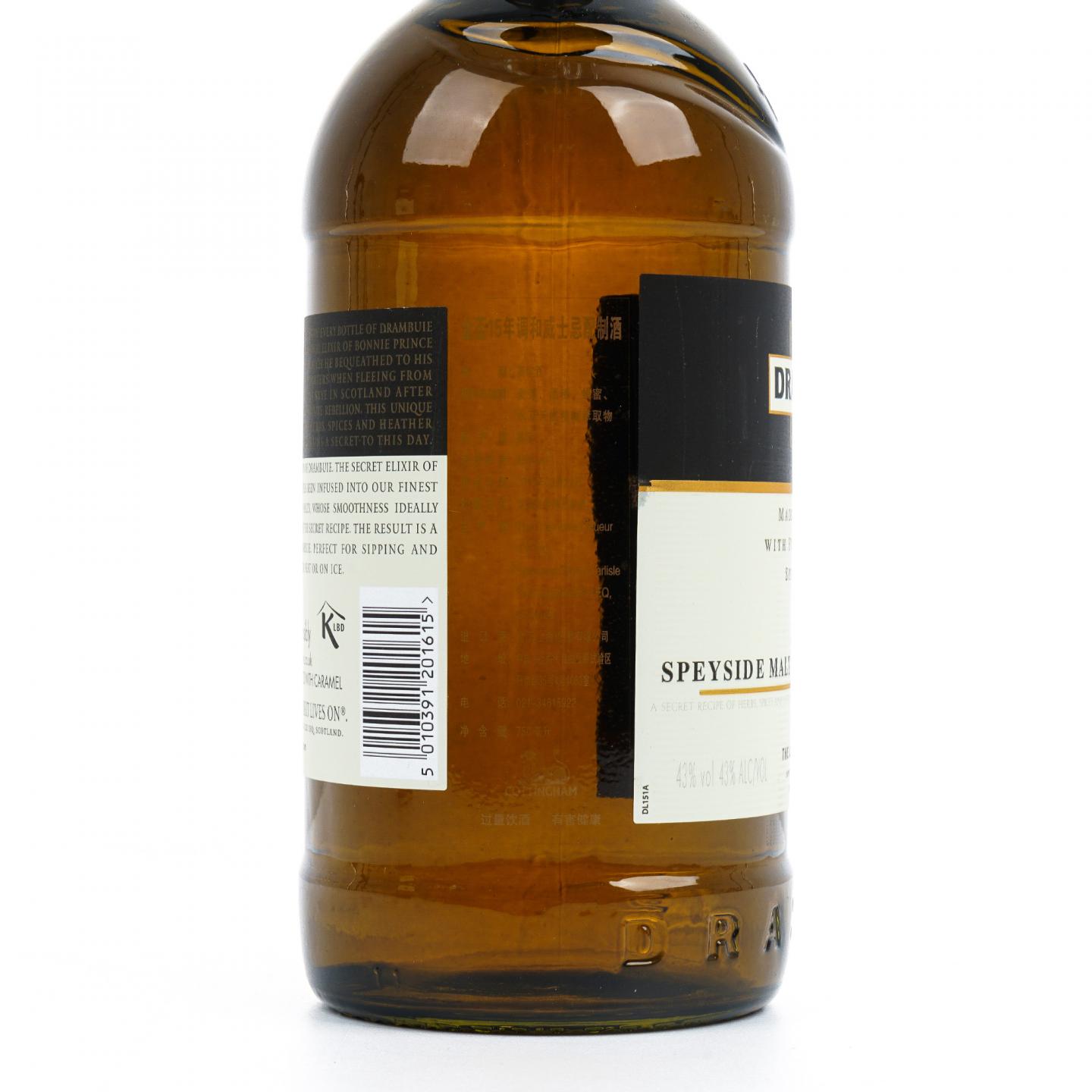 Drambuie 杜林标 15年 威士忌利口酒 盒装 750ml 43%Vol.