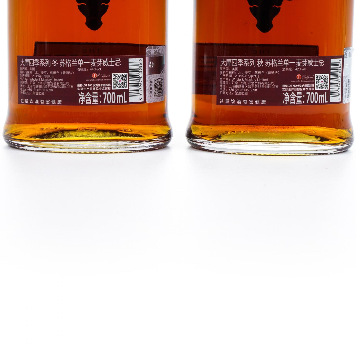 Dalmore 达尔摩 16年 春夏秋冬 中国独家限量版 4瓶组 行货