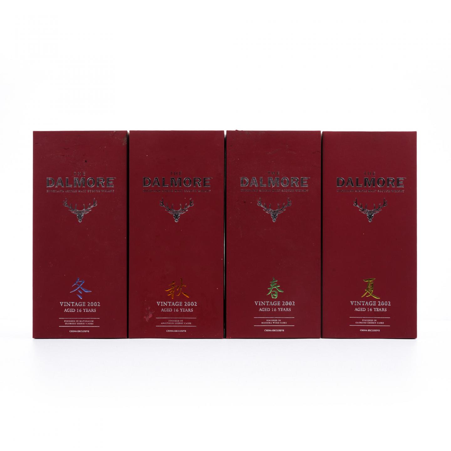 Dalmore 达尔摩 16年 春夏秋冬 中国独家限量版 4瓶组 行货