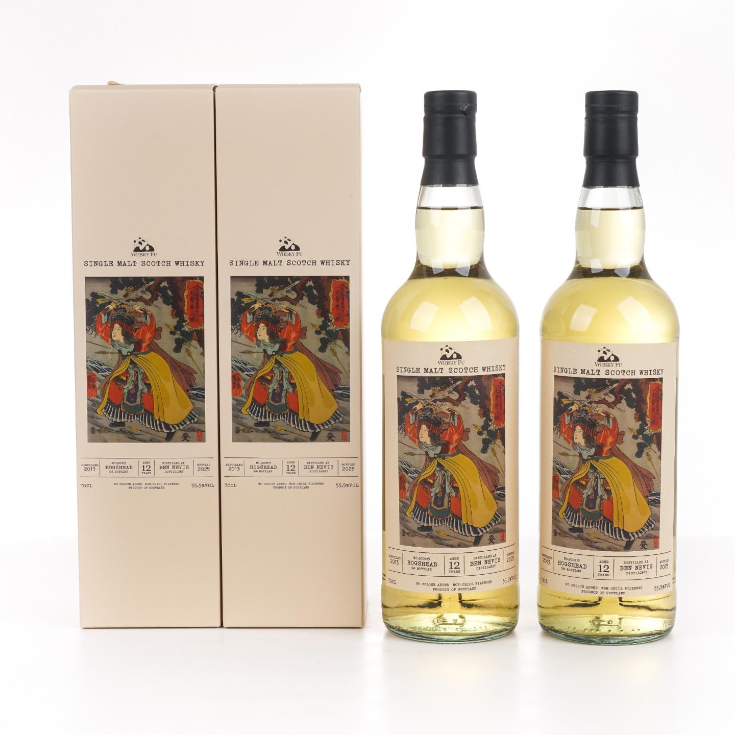Bennevis 本尼维斯 12年 2013-2025 Whisky Fu 2瓶组 行货