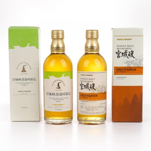 宫城峡 蒸馏所限定/Fruity & Rich 500ml 2支组