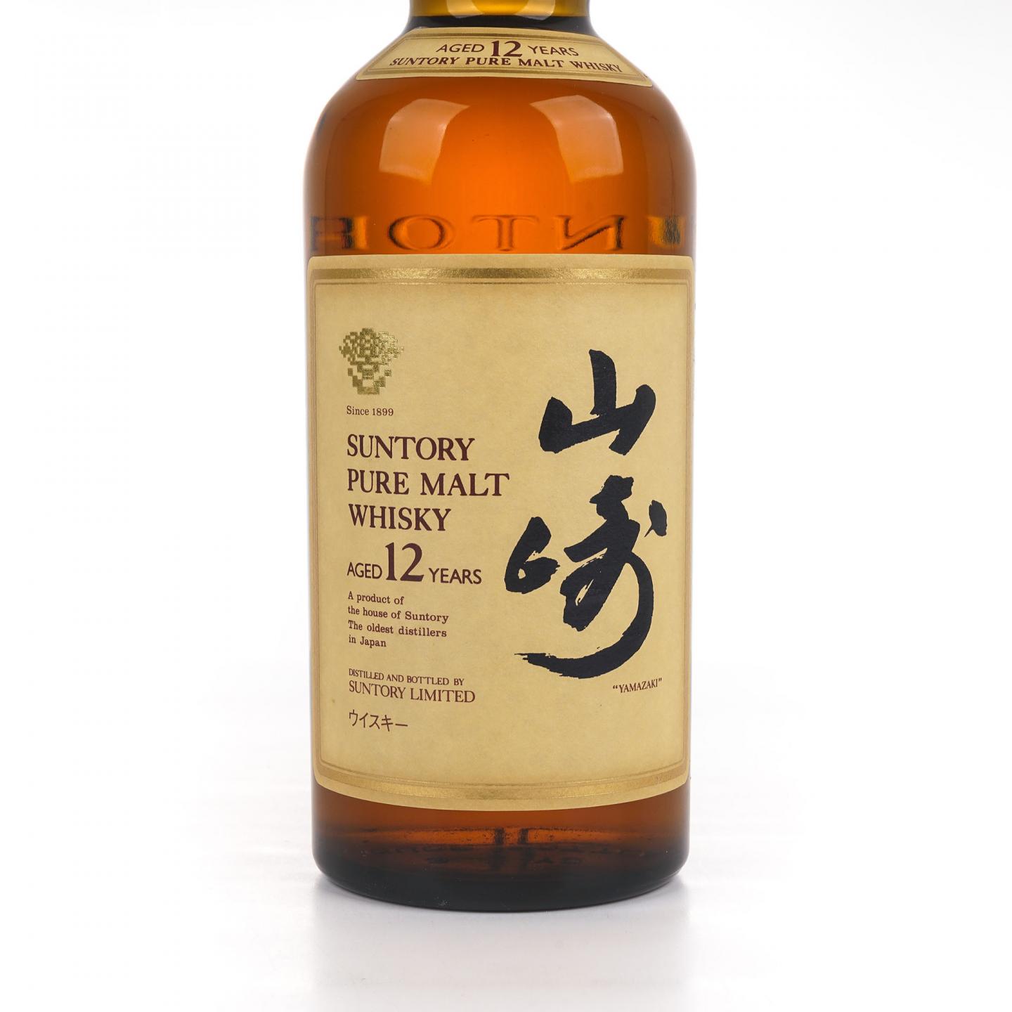 山崎 12年 Pure Malt 金花标 750ml