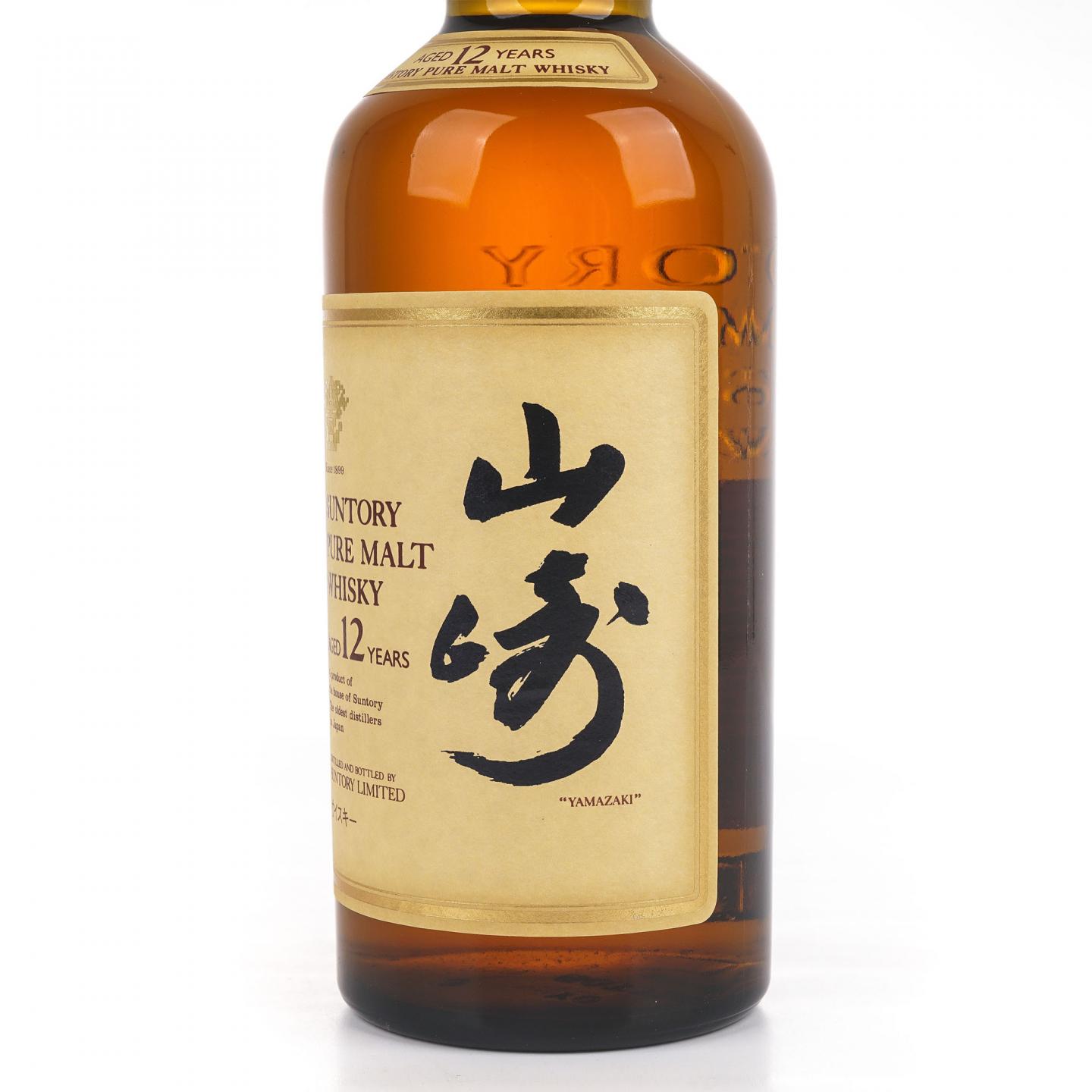 山崎 12年 Pure Malt 金花标 750ml
