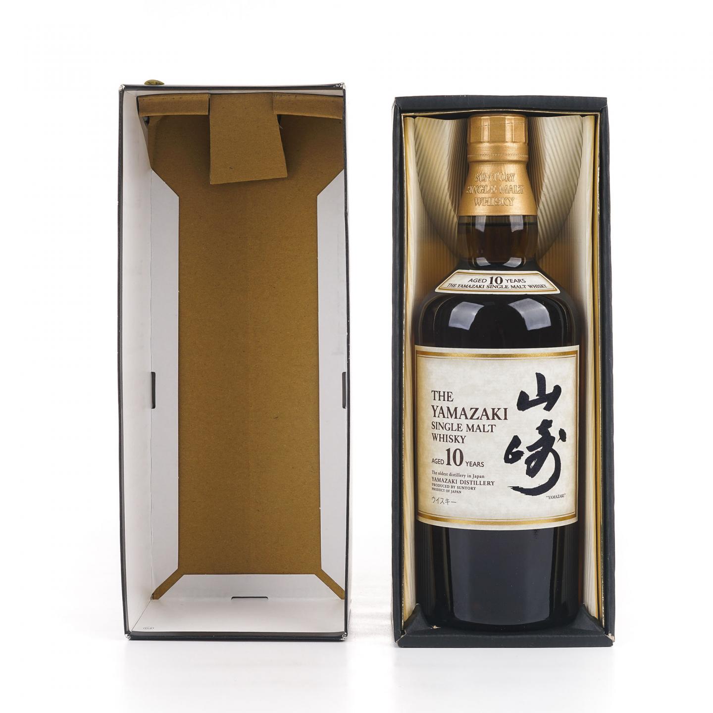 山崎 10年 金花头