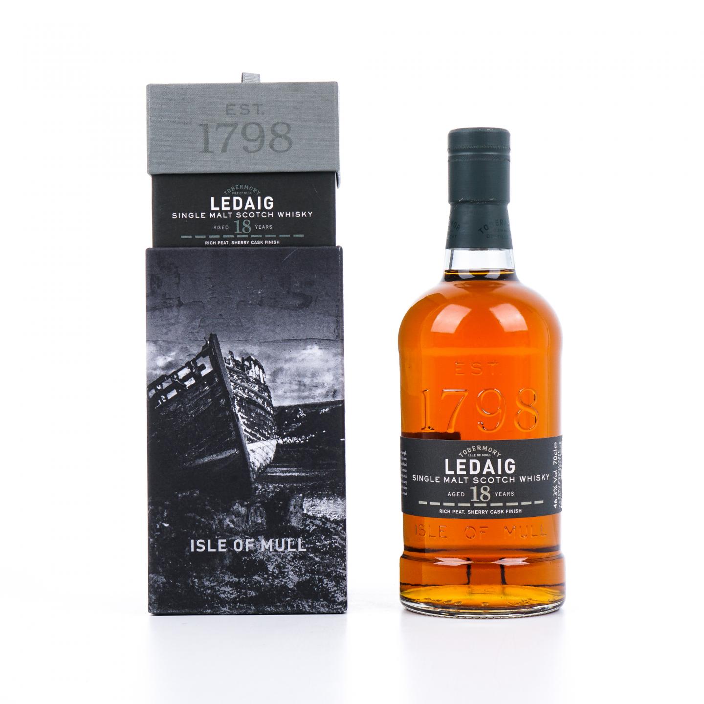 Ledaig 里爵 18年 2019 雪莉桶后熟