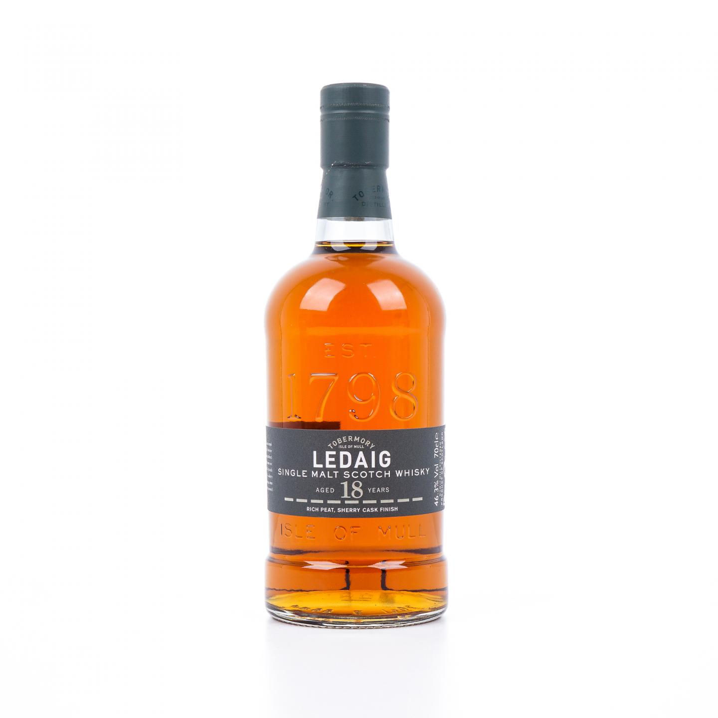 Ledaig 里爵 18年 2019 雪莉桶后熟