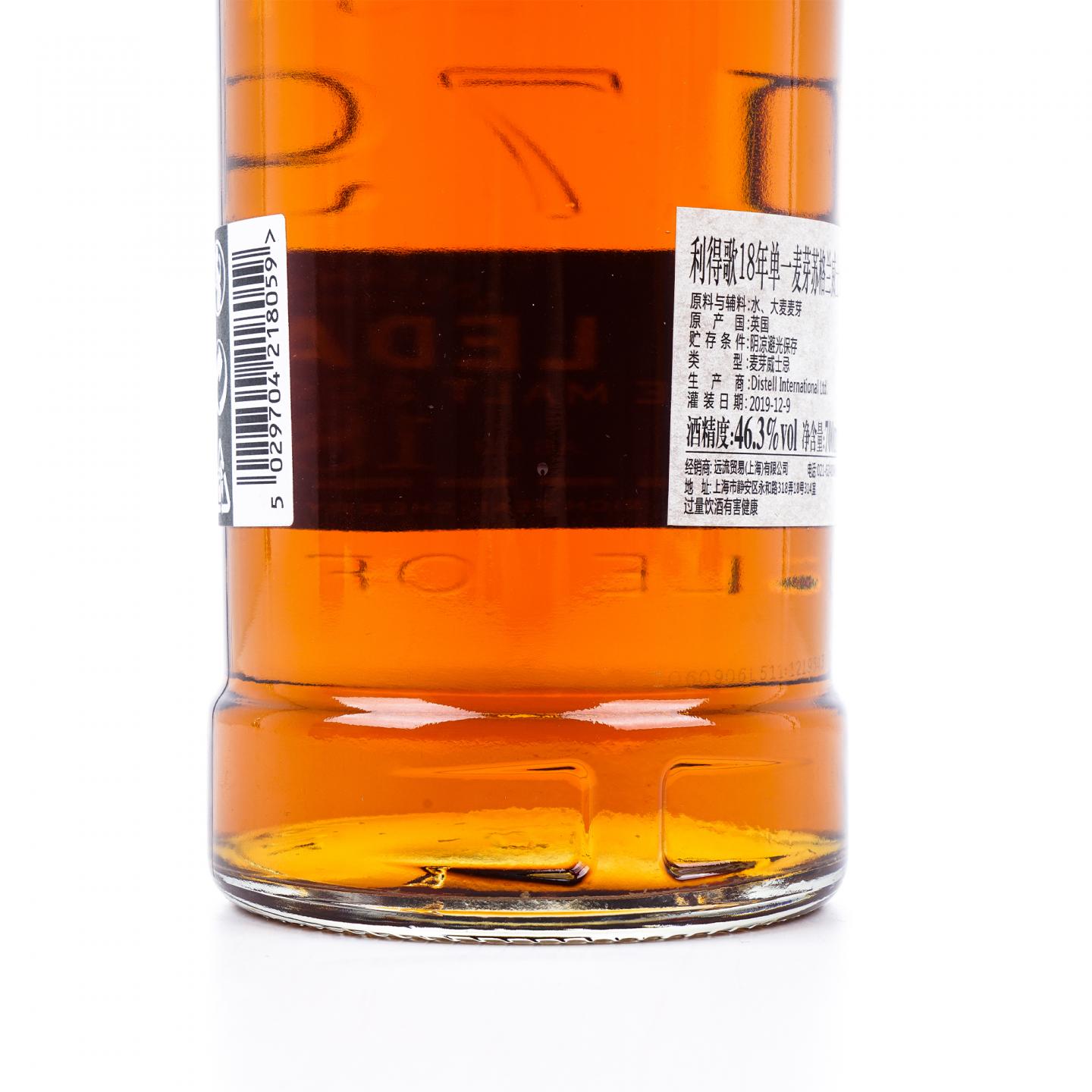 Ledaig 里爵 18年 2019 雪莉桶后熟
