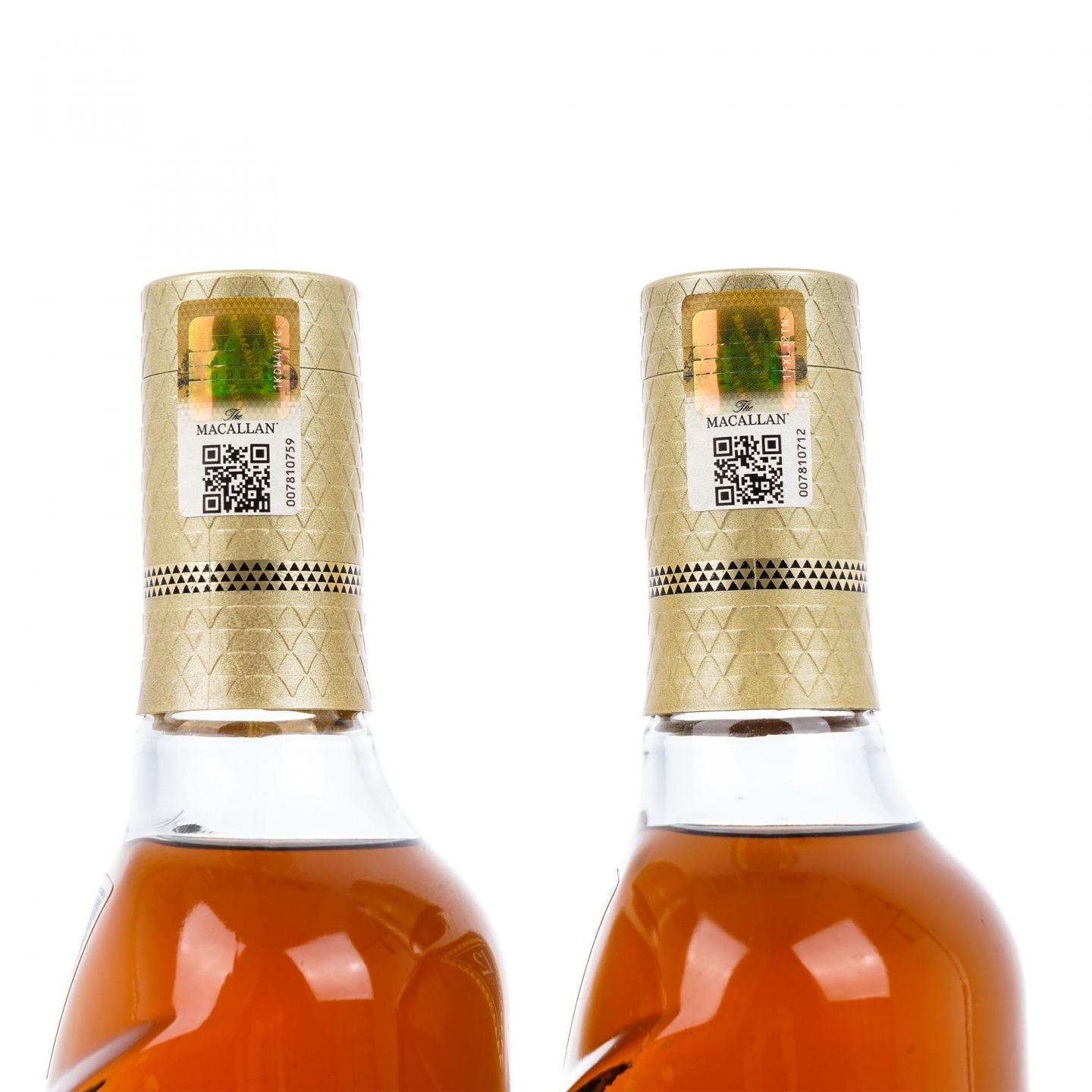 【附X光图】Macallan 麦卡伦 12年 蓝钻Double Cask 中国2019猪年版 2瓶组