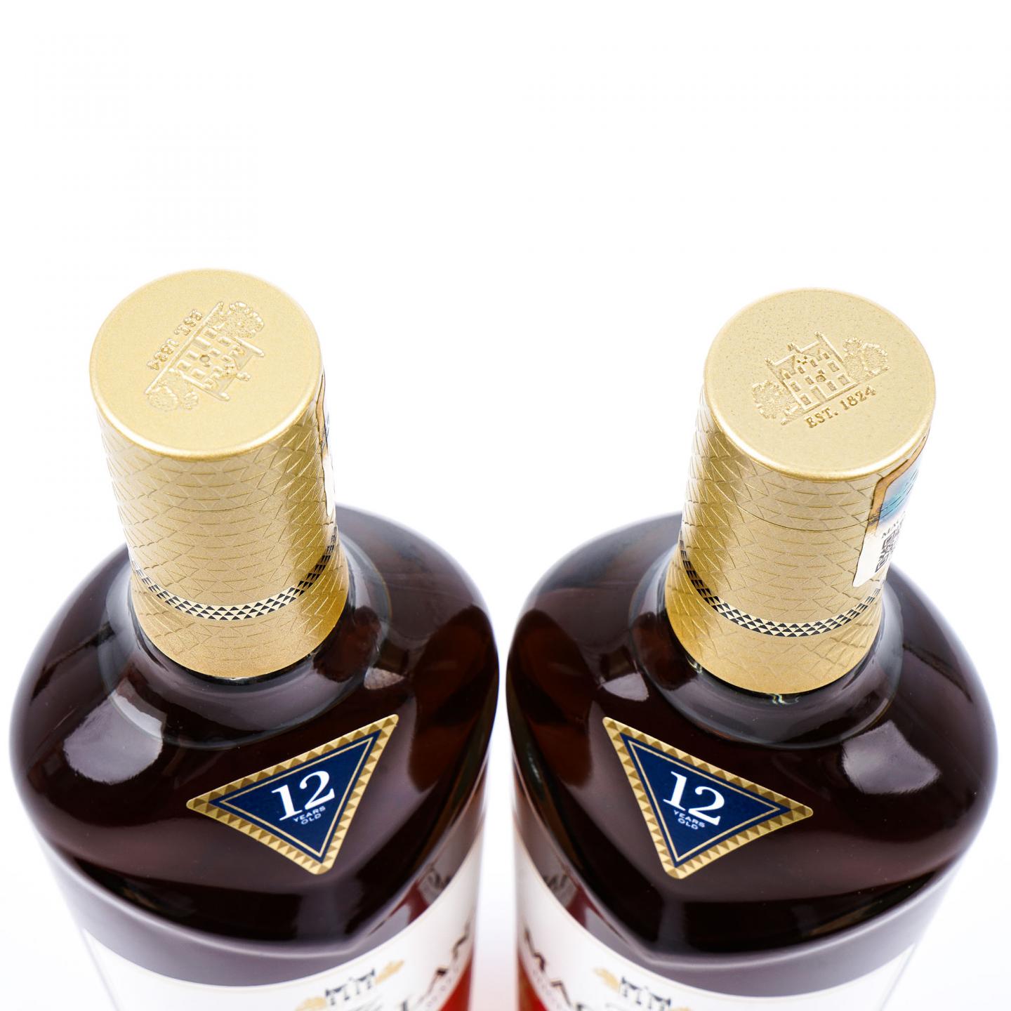 【附X光图】Macallan 麦卡伦 12年 蓝钻Double Cask 中国2019猪年版 2瓶组