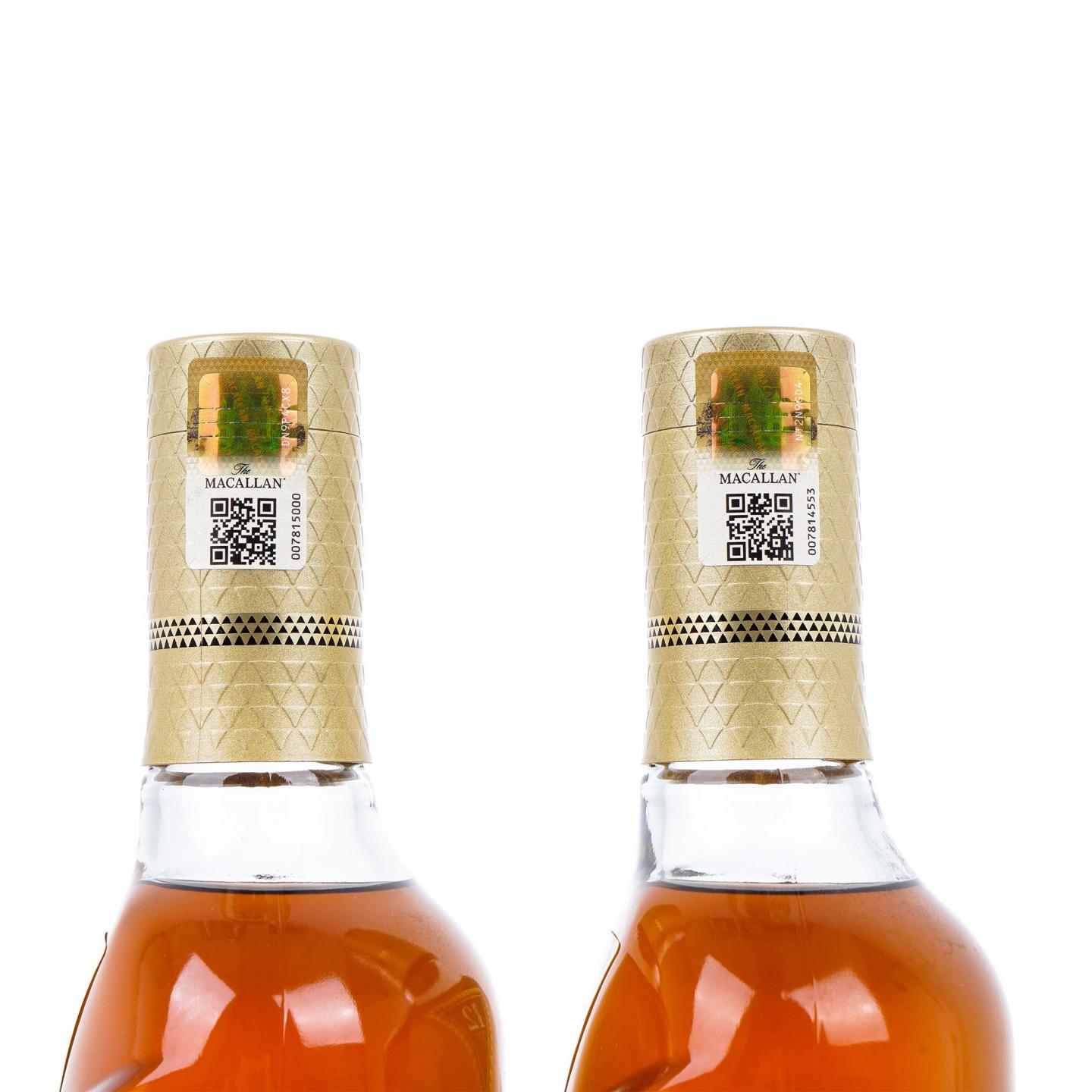 【附X光图】Macallan 麦卡伦 12年 蓝钻Double Cask 中国2019猪年版 2瓶组*700ml