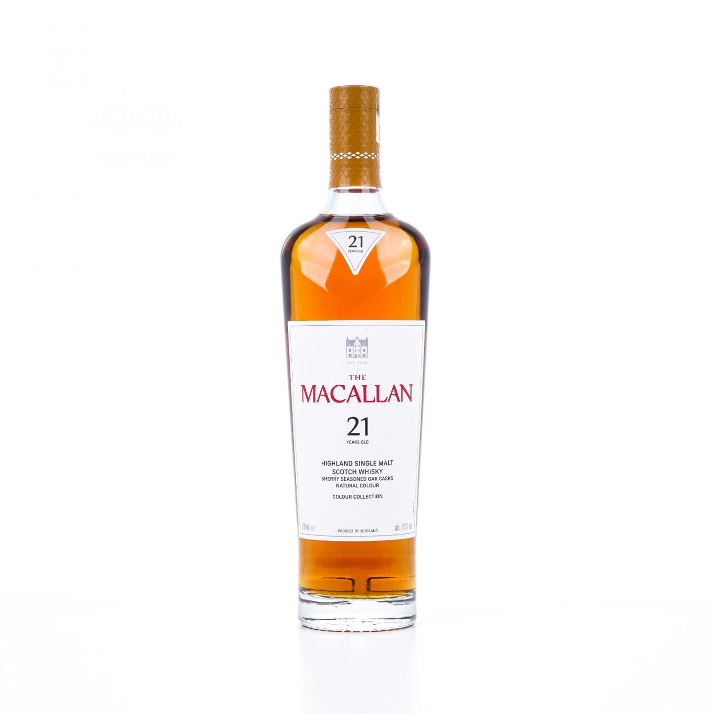 【附X光图】Macallan 麦卡伦 21年 Colour Collection 臻彩系列