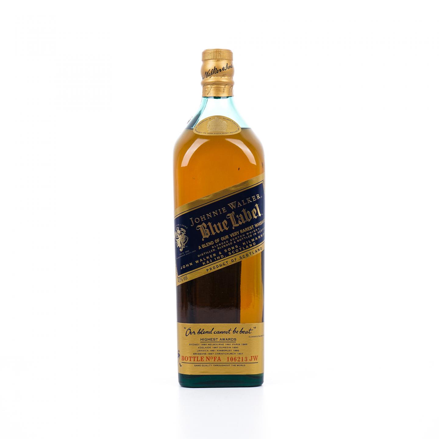 Johnnie walker 尊尼获加 蓝方 Highest Awards 调和 1L