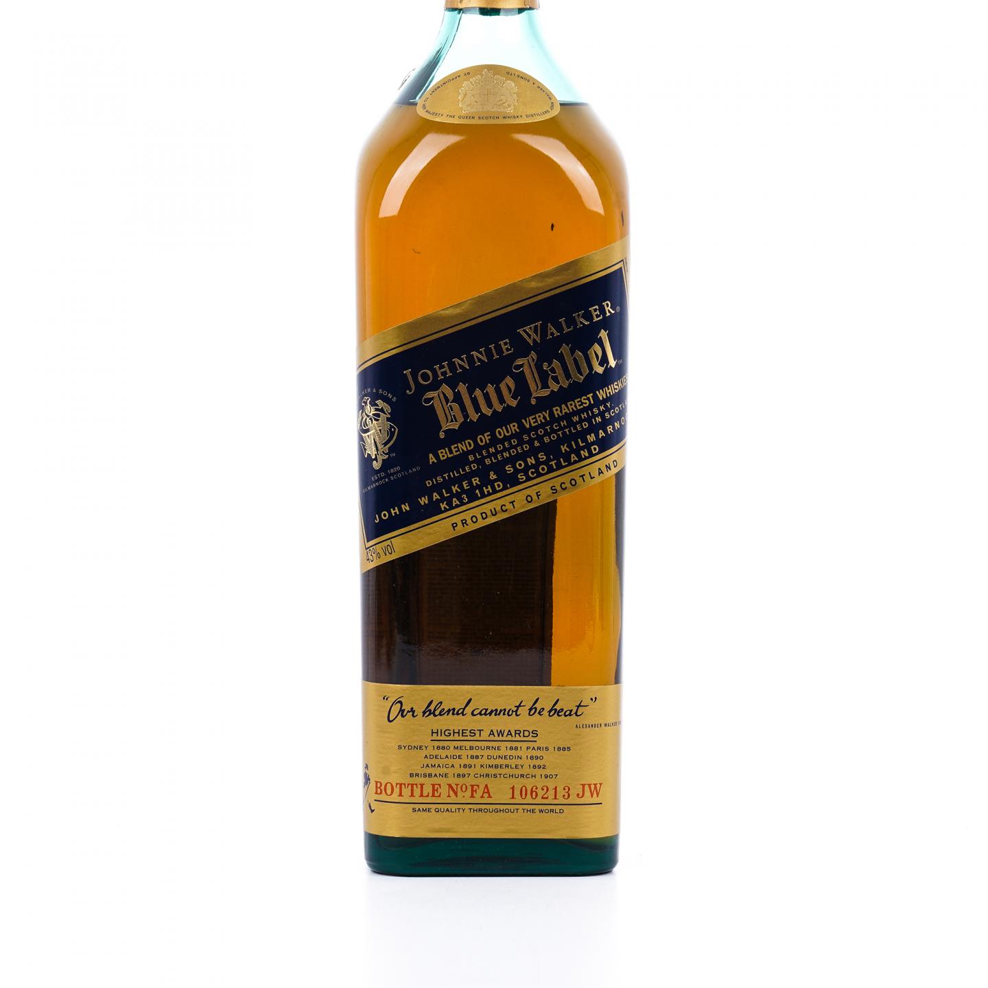 Johnnie walker 尊尼获加 蓝方 Highest Awards 调和 1L