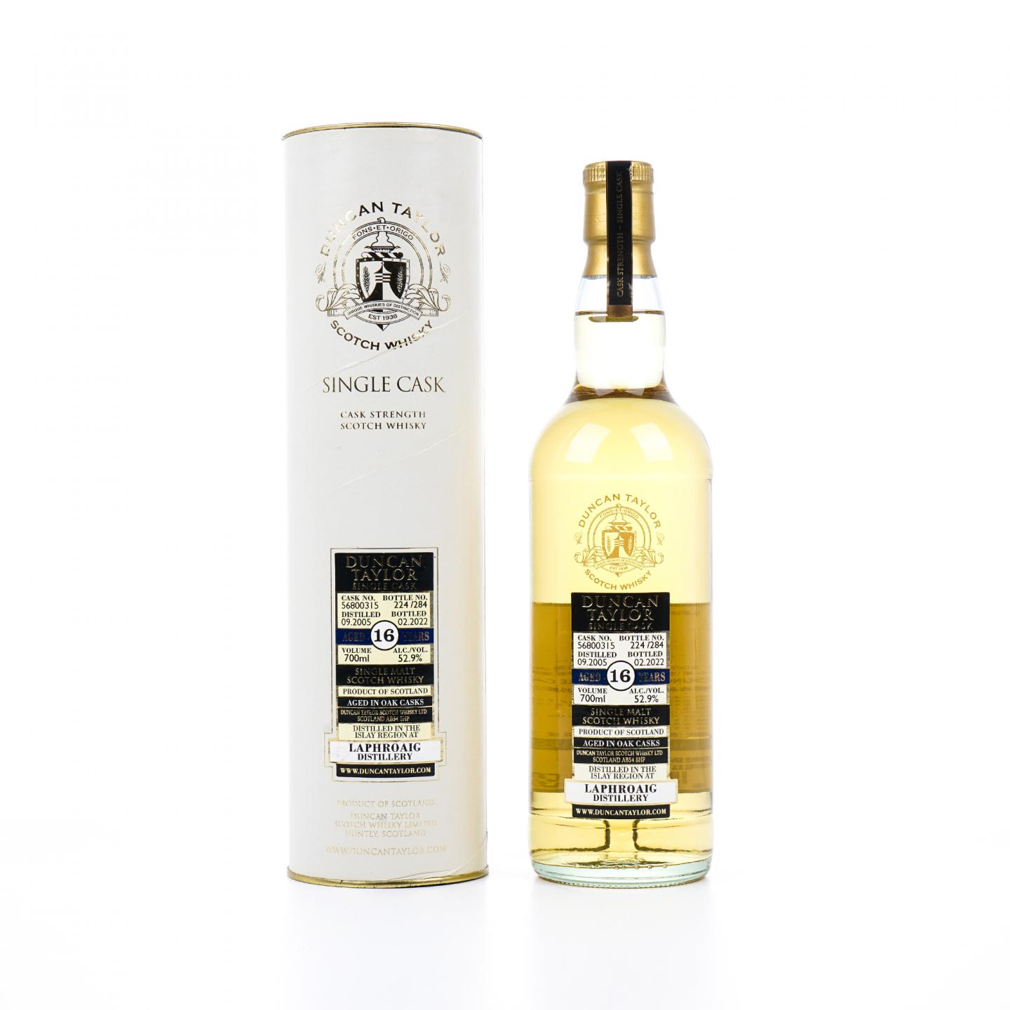 Laphroaig 拉弗格 16年 2005-2022 DT 单桶#56800315