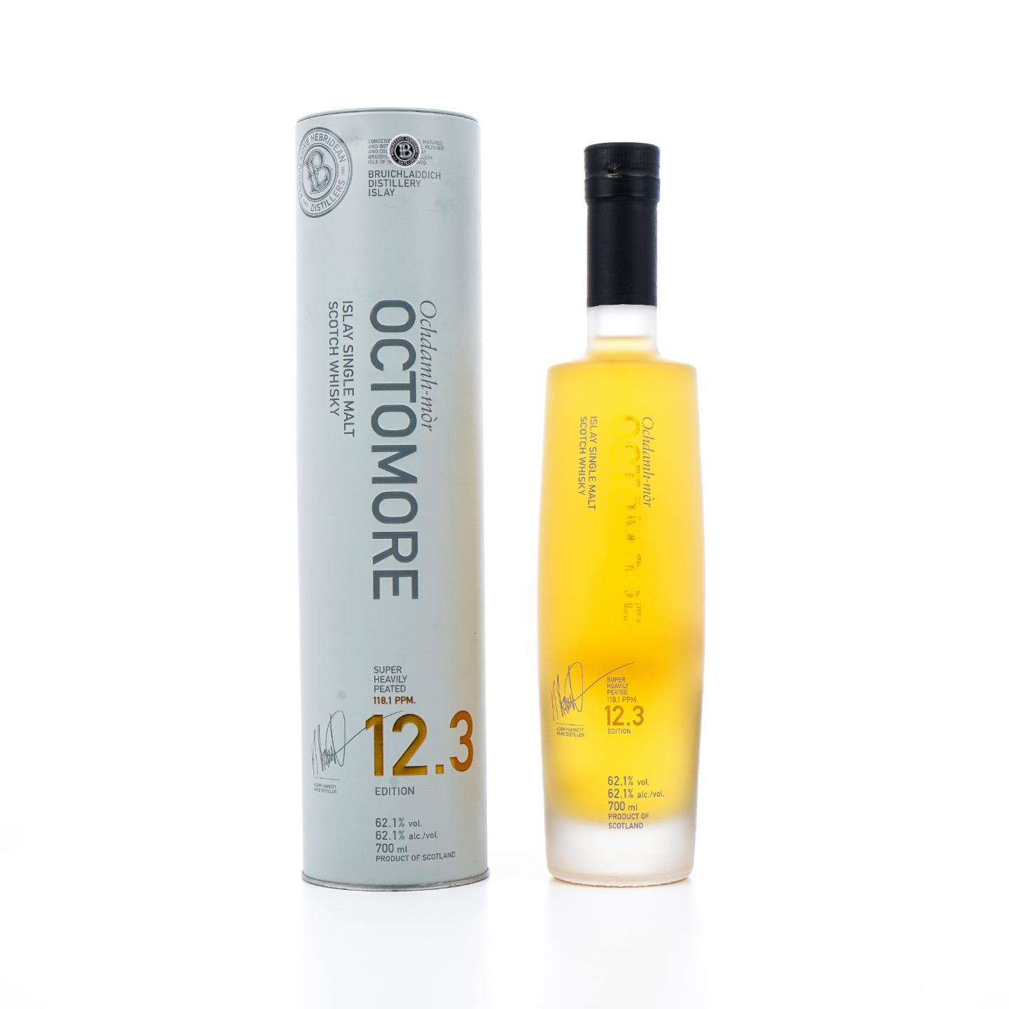 Bruichladdich 布赫拉迪 泥煤怪兽 12.3