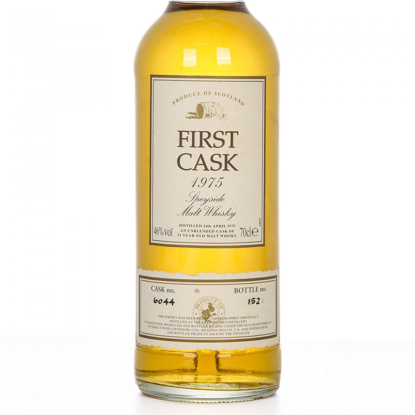 Glenrothes 格兰路思 21年 1975 First Cask #6044