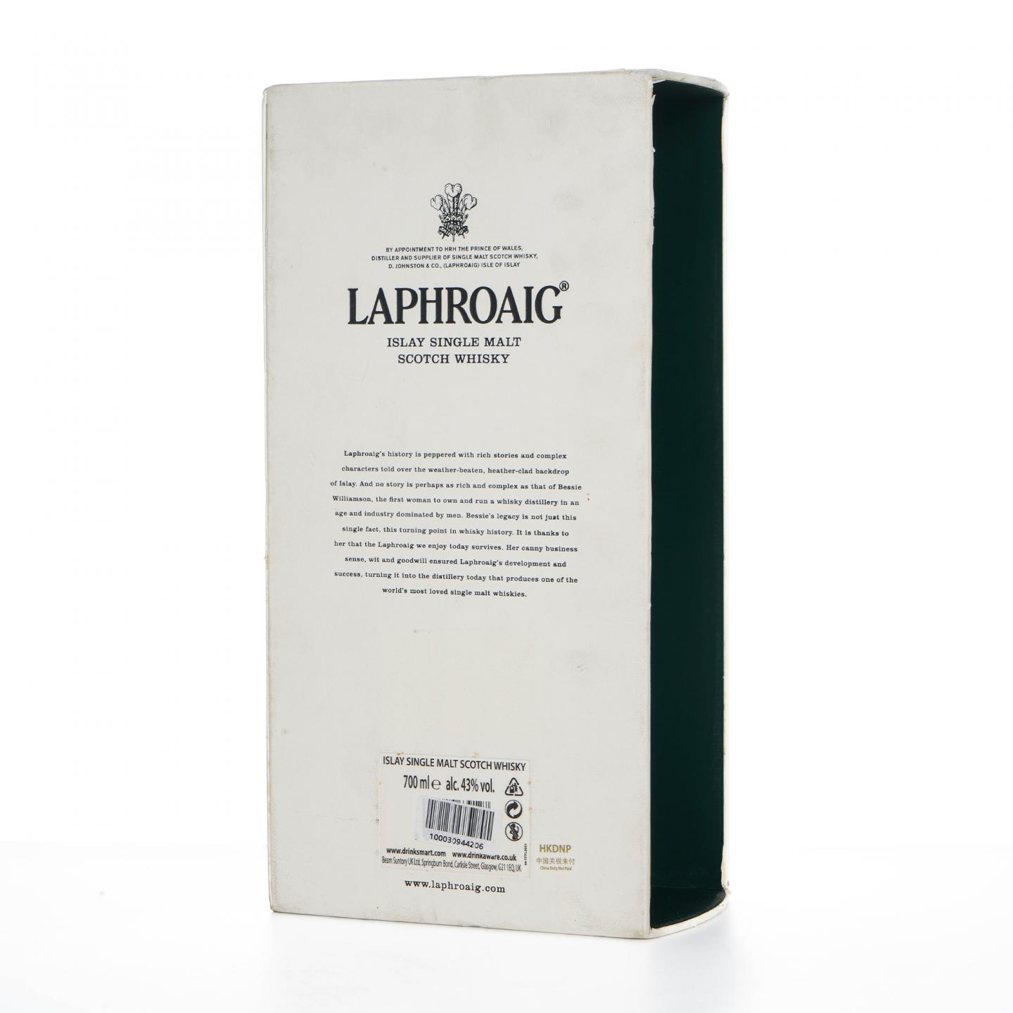Laphroaig 拉弗格 25年 The Bessie Williamson Story 礼盒