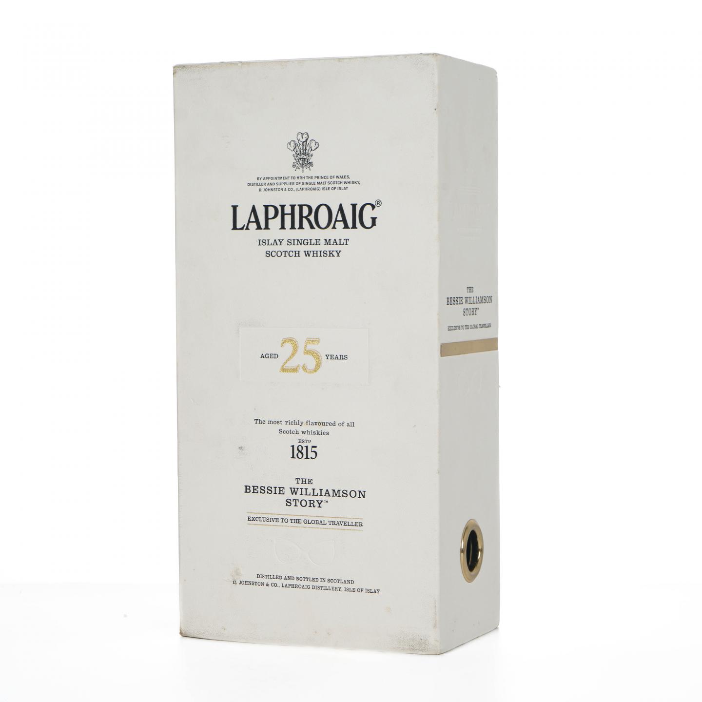 Laphroaig 拉弗格 25年 The Bessie Williamson Story 礼盒