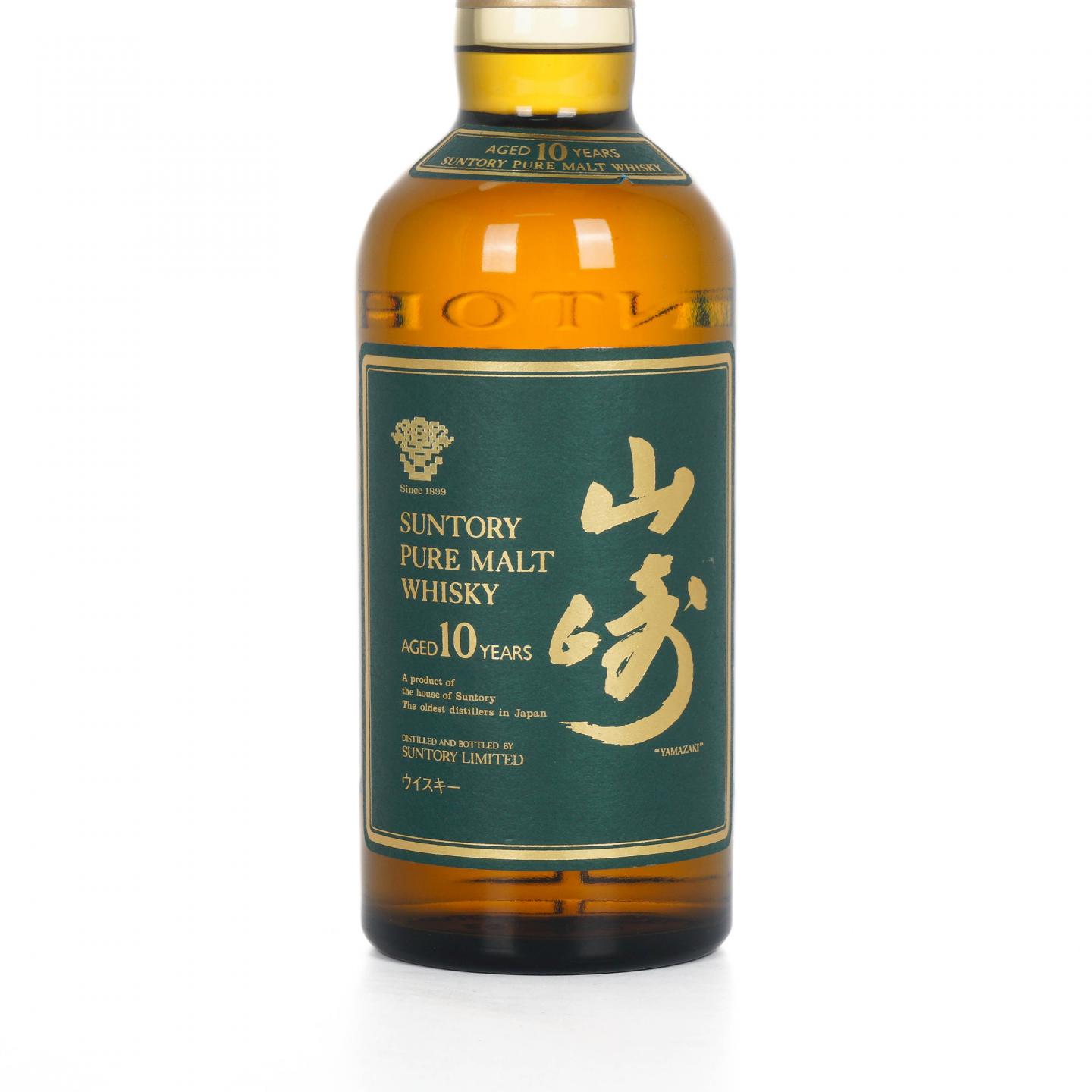 山崎 10年 金花标 绿标 Pure Malt 750ML