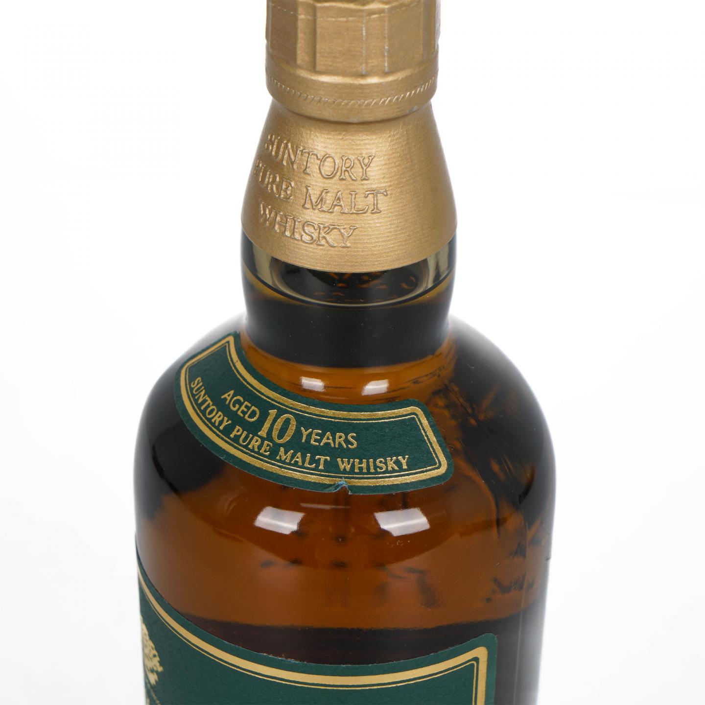 山崎 10年 金花标 绿标 Pure Malt 750ML