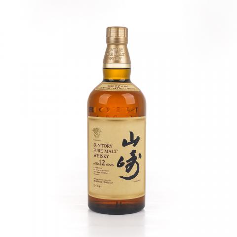 山崎 12年 Pure Malt 金花标 750ml