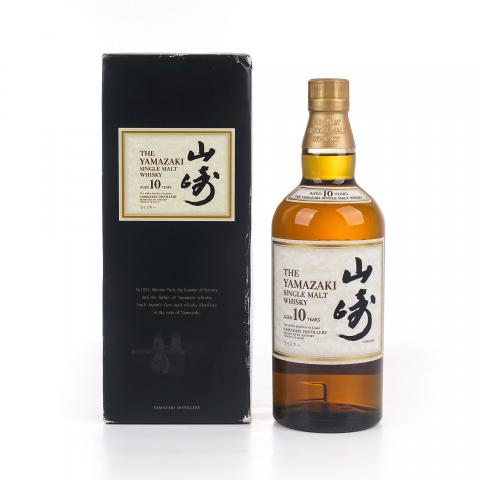 山崎 10年 金花头