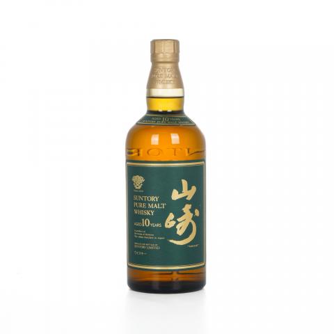 山崎 10年 金花标 绿标 Pure Malt 750ML