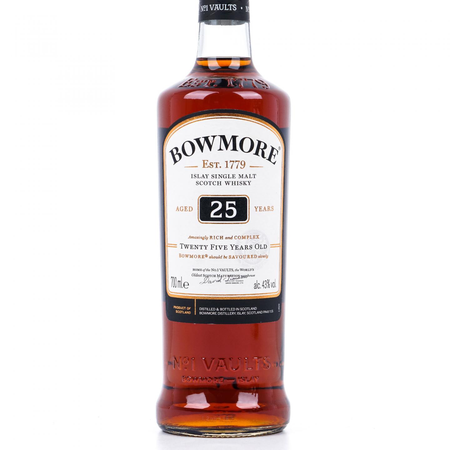 Bowmore 波摩 25年 2022 行货